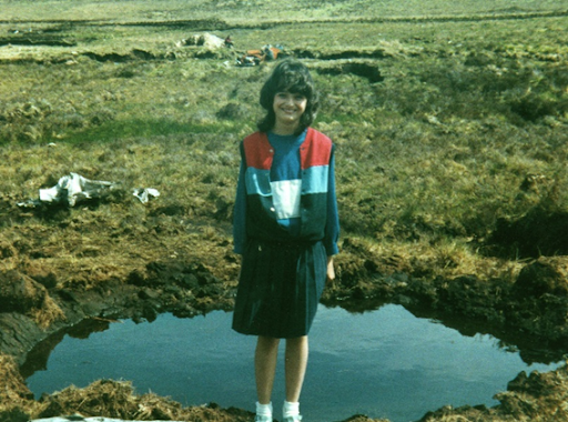 County Donegal non-meteorite crater shortly after the 1985 impact